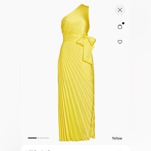Milly Sunlit Yellow Maxi Dress